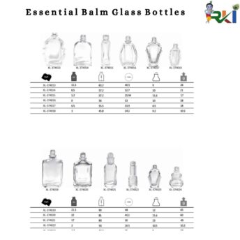 Essential Balm Glass Bottle